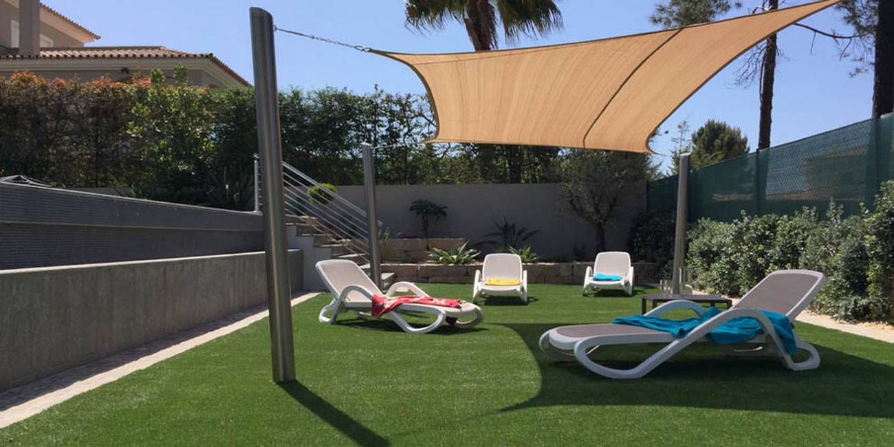 Private garden at Villa Forfori